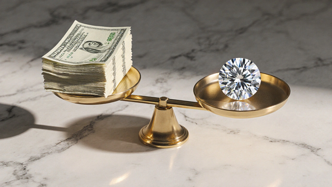 How many carats can you get for a $5,000 wedding ring?